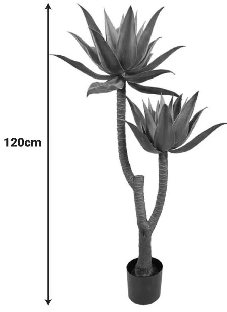 Διακοσμητικό φυτό Lotus σε γλάστρα Inart πράσινο pp Υ120εκ