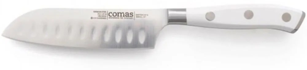 Μαχαίρι Marble Chef Santoku CO08112000 12,5cm Από Ανοξείδωτο Ατσάλι Silver-White Comas Stainless Steel