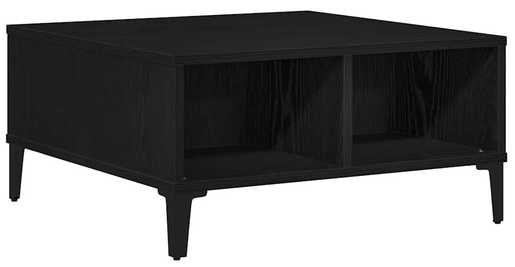 vidaXL Τραπεζάκι σαλονιού Μαύρη δρυς 60 x 60 x 30 cm