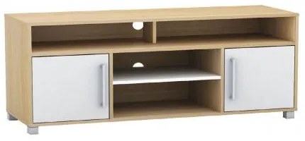 DECON έπιπλο TV Απόχρωση σημύδας/Άσπρο 120x40x54 cm ΕΜ345,7