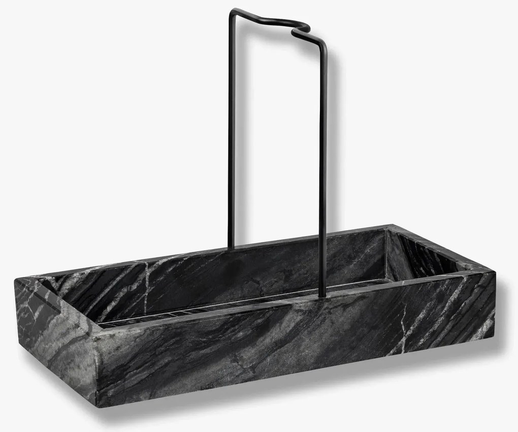 Οργανωτής Πλυσίματος Πιάτων Marble - Μάρμαρο Μαύρο Γκρι W12 x L23,5 x H17,5 cm METTE DITMER