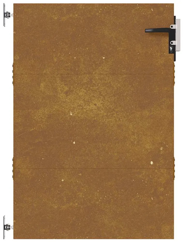 vidaXL Πόρτα Κήπου 85x125 εκ. από Ατσάλι Corten