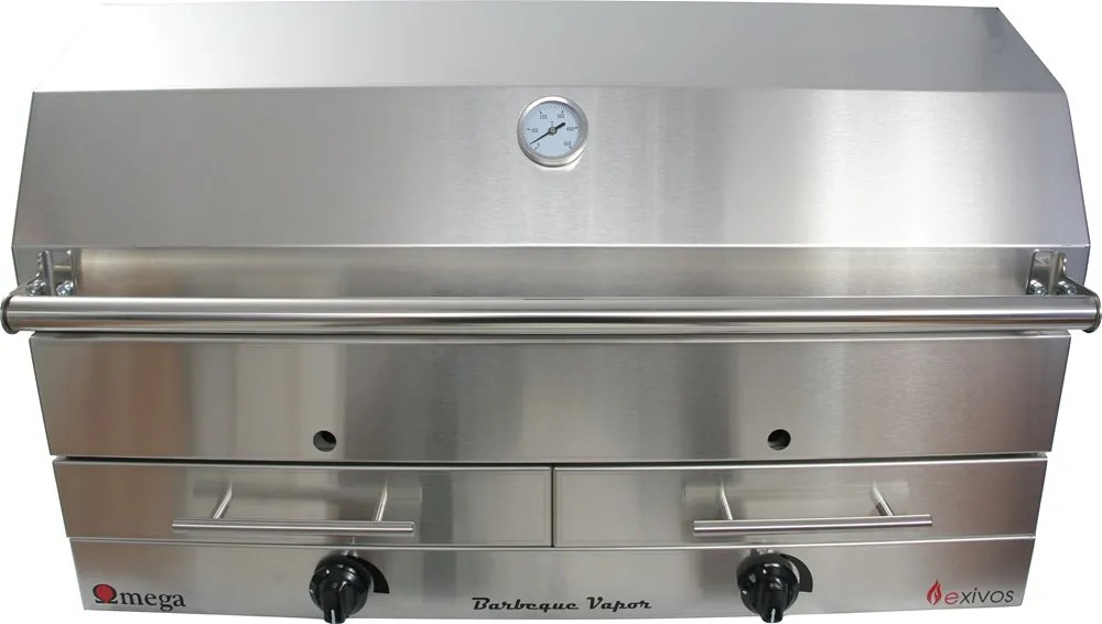 BBQ Υγραερίου  INOX Exivos Ωmega - 11,2kW