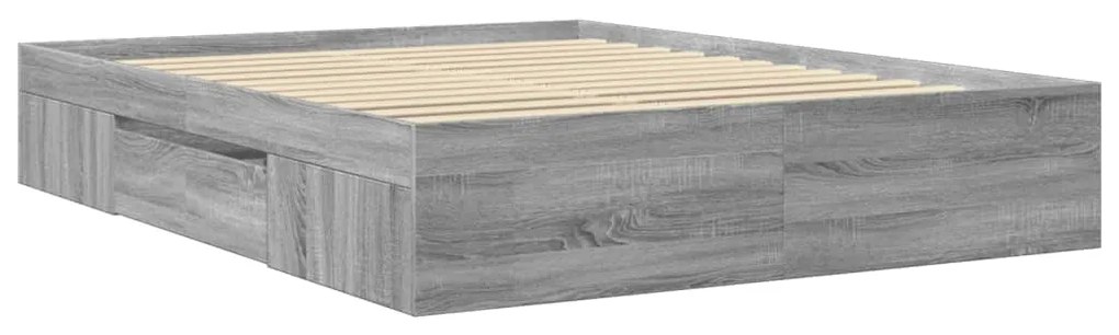 vidaXL Πλαίσιο κρεβατιού χωρίς στρώμα 160x200 εκ. Επεξεργασμένο Ξύλο
