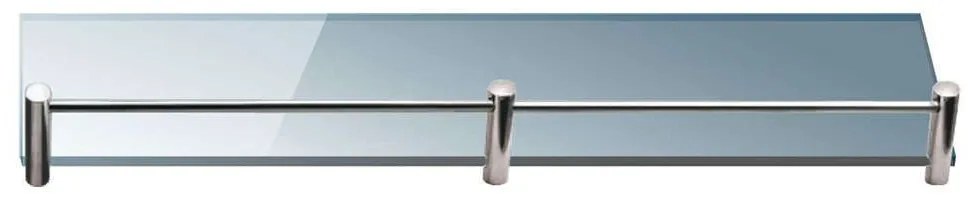 Ραφιέρα Μπάνιου Διάφανη Mensole 0666 60cm Clear Karag Γυαλί