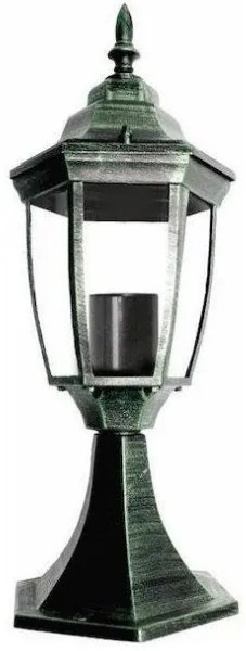 Φανάρι Επιδαπέδιο Φωτιστικό 60W E27 50,5x16,5cm Aca-HI6173V-Πράσινο HI6173V