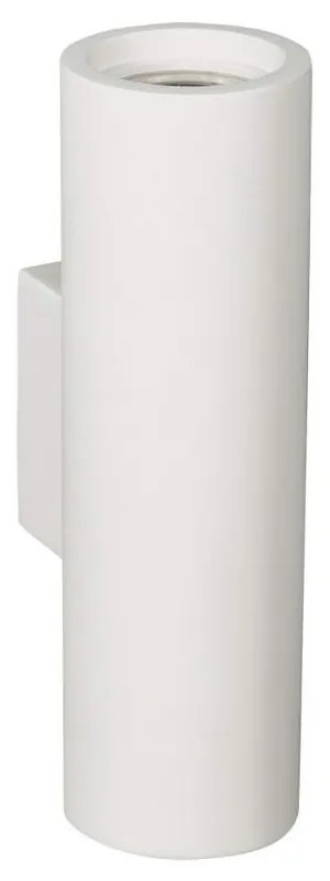 Φωτιστικό Τοίχου - Απλίκα GU10x2 White VK/09018 VKLed Plaster