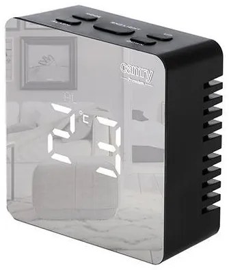 CAMRY LED ALARM CLOCK BLACK