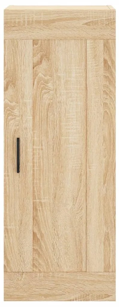 vidaXL Ντουλάπι Τοίχου Sonoma Δρυς 34,5 x 34 x 90 εκ. Επεξεργ. Ξύλο