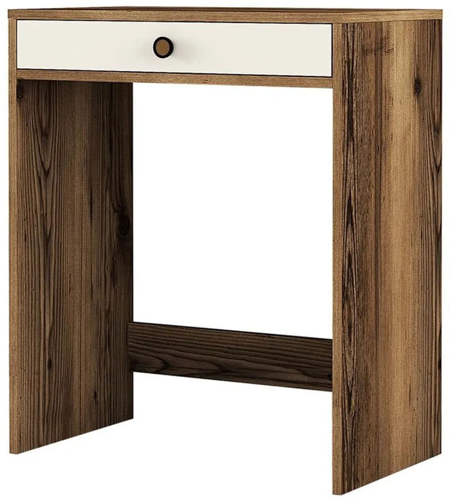 Τουαλέτα Lizbon 845HCT5381 70x40x84,7cm Walnut-Cream