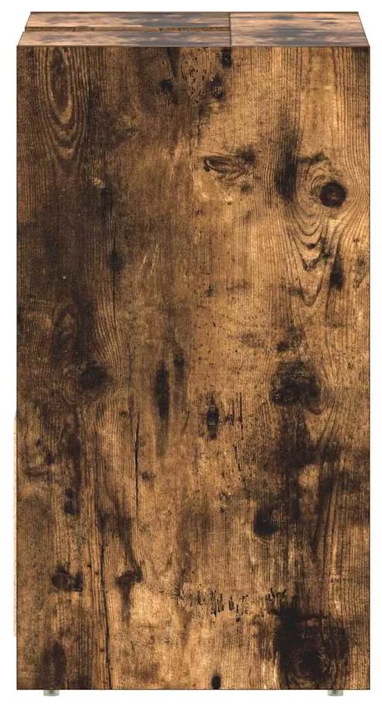 vidaXL Ντουλάπι Μπάνιου Καπνιστή Δρυς 60x33x61 εκ. Επεξεργασμένο Ξύλο