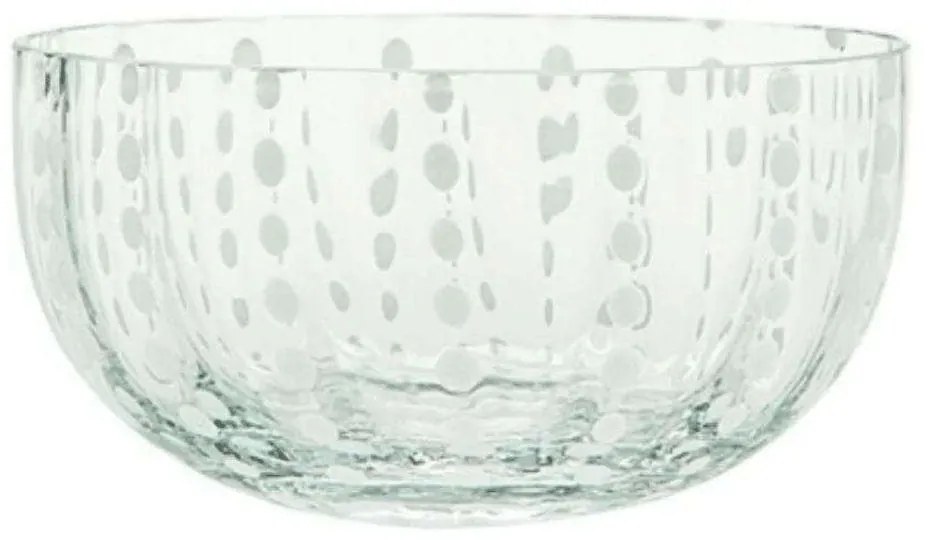 Μπωλ Σερβιρίσματος Perle PR00901 23x12cm Clear Zafferano Glass