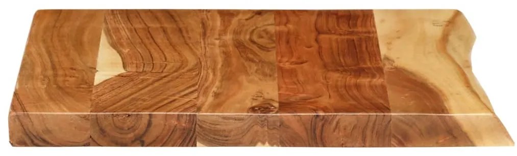 vidaXL Πάγκος Μπάνιου 58x52x3,8 εκ. από Μασίφ Ξύλο Ακακίας