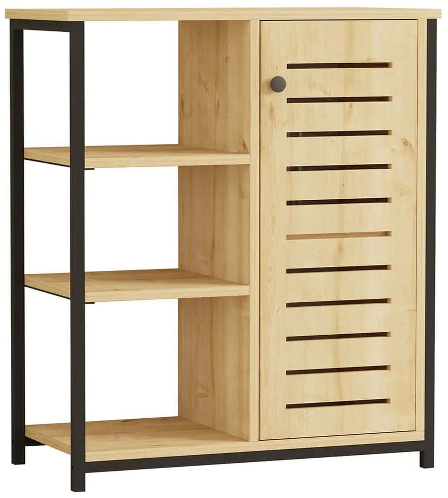 Βιβλιοθήκη Ihlamur 835PUQ3685 72x34x83,7cm Oak