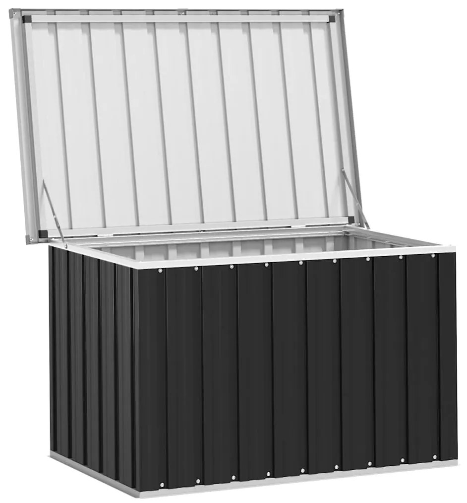 vidaXL Μπαούλο Αποθήκευσης Κήπου Ανθρακί 109 x 67 x 65 εκ.