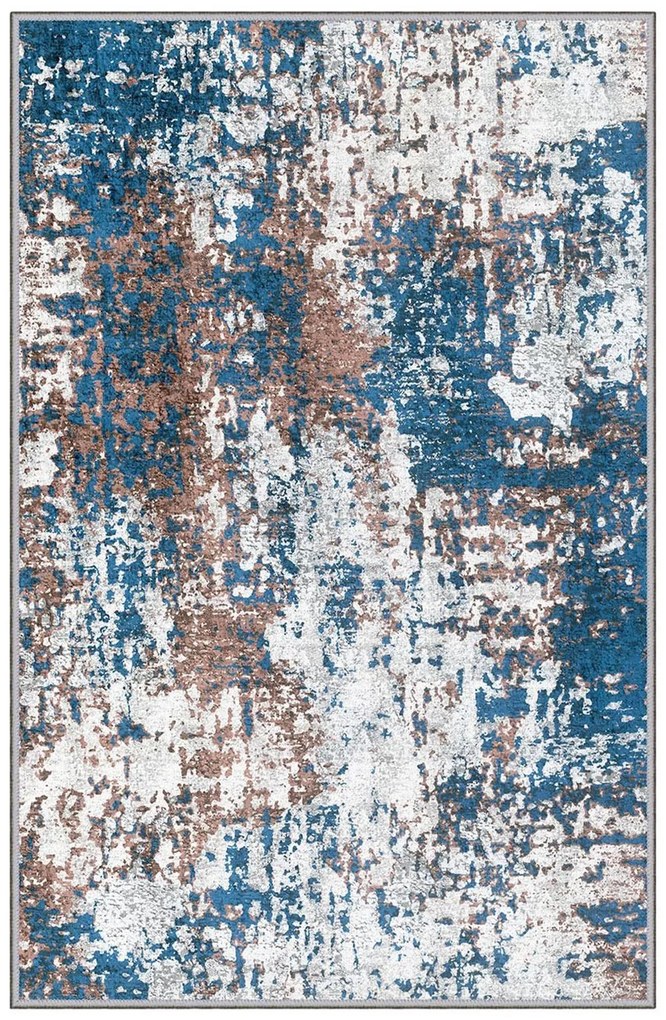 Χαλί Eexfab804 369HFT3210 Blue-Grey-Brown Conceptum Hypnose 80X120cm
