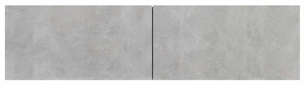 vidaXL Έπιπλο Τηλεόρασης Γκρι Σκυροδέματος 120x30x30εκ. από Επεξ. Ξύλο