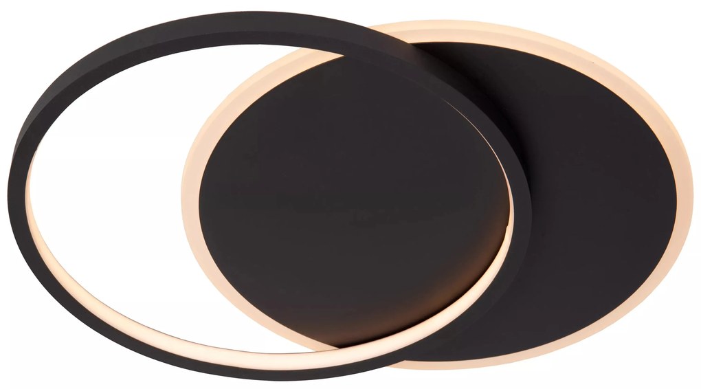 Φωτιστικό Οροφής Lucide 44112-24-30 AXELLE Μαύρο Ματ (Black Mat) 2700 K
