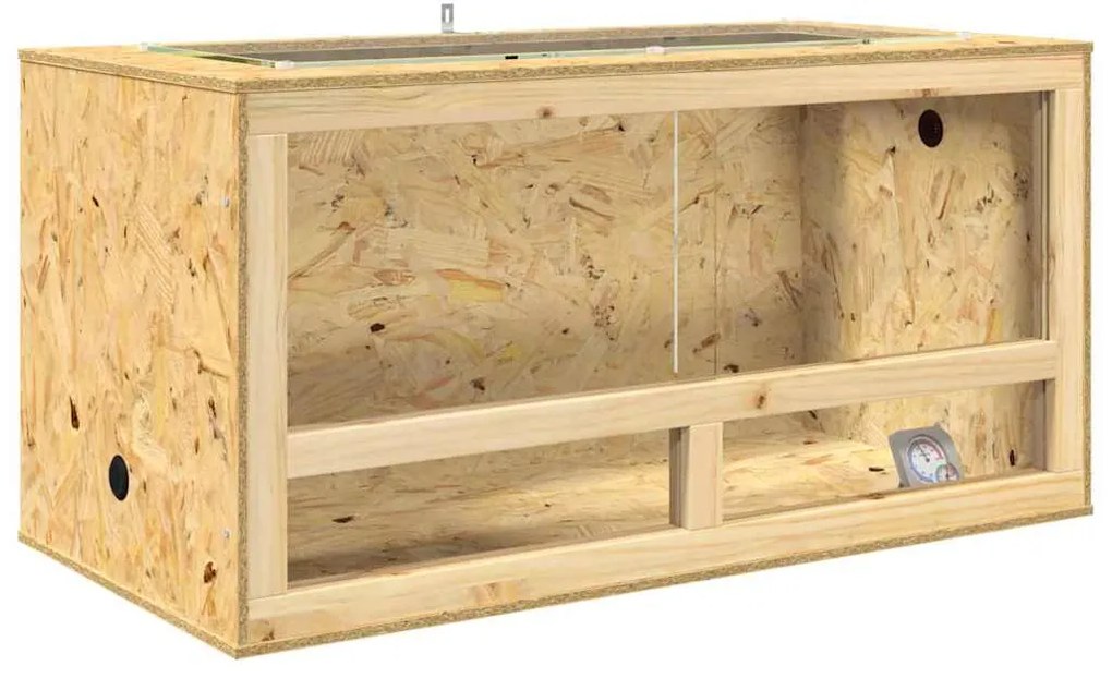 vidaXL Terrarium Καφέ 100 x 50 x 100 cm OSB