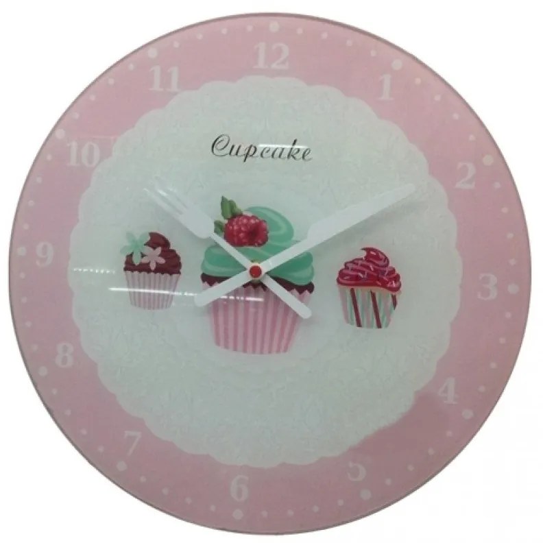 Ρολόι Επιτοίχιο 30cm Cupcake Etoile DL-615A