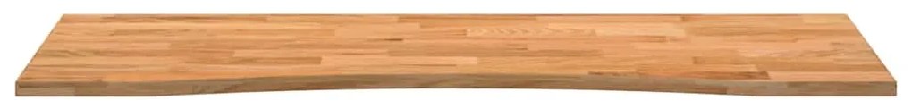 vidaXL Επιφάνεια Τραπεζιού Ορθογώνιος 140x60x2,5 εκ. Μασίφ Ξύλο Δρυός