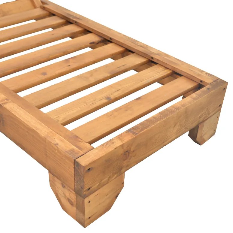 Ξαπλώστρα Zalka pakoworld L1 σε καρυδί απόχρωση 66x197x28εκ (1 τεμάχια)