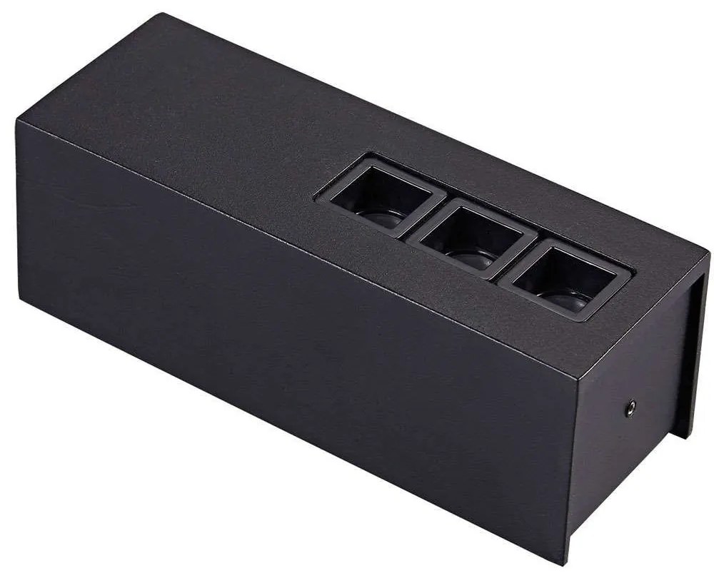 Φωτιστικό Οροφής - Σποτ VK/04342/CE/B/W 13,2x4,8cm Led 550Lm 6W 3000K Black-Gold VKLed