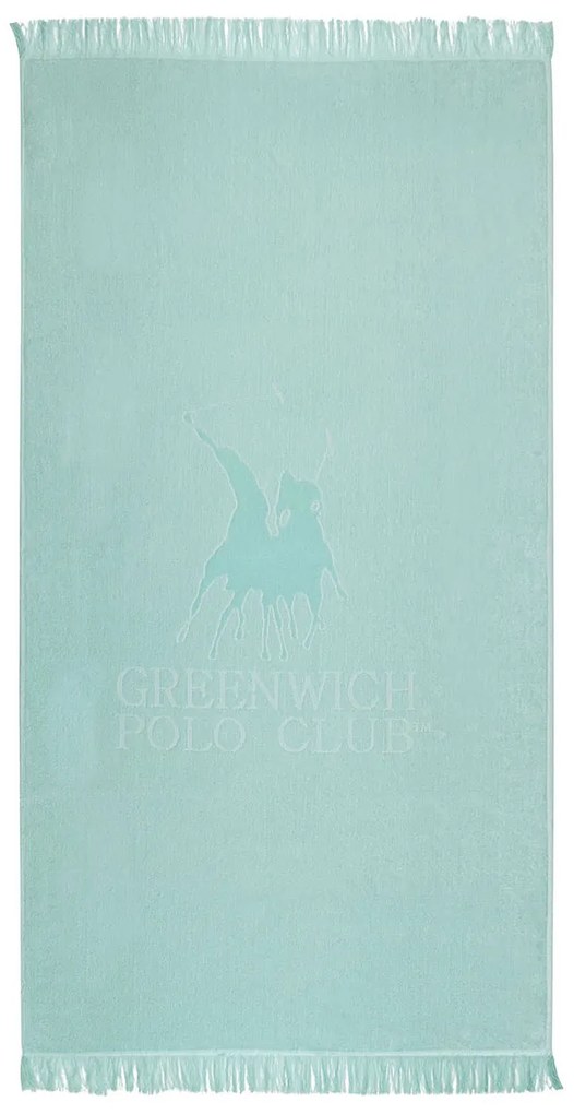 Πετσέτα Θαλάσσης (90x190) Greenwich Polo Club 3623 Aqua
