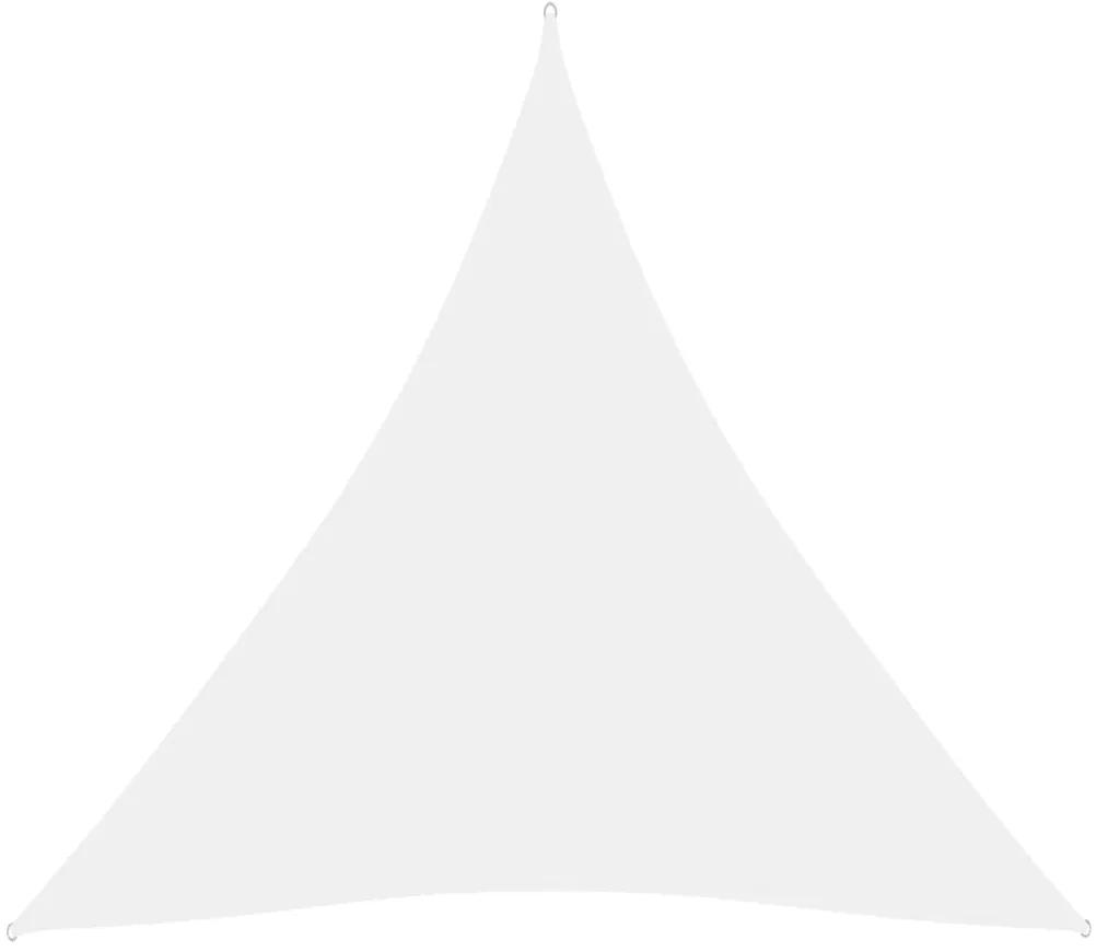 vidaXL Πανί Σκίασης Τρίγωνο Λευκό 3 x 3 x 3 μ. από Ύφασμα Oxford