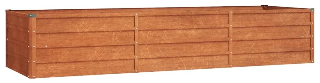 Ζαρντινιέρα Σκουριασμένο 240x80x45 εκ. Ατσάλι Σκληρυθέν Αέρα 151960