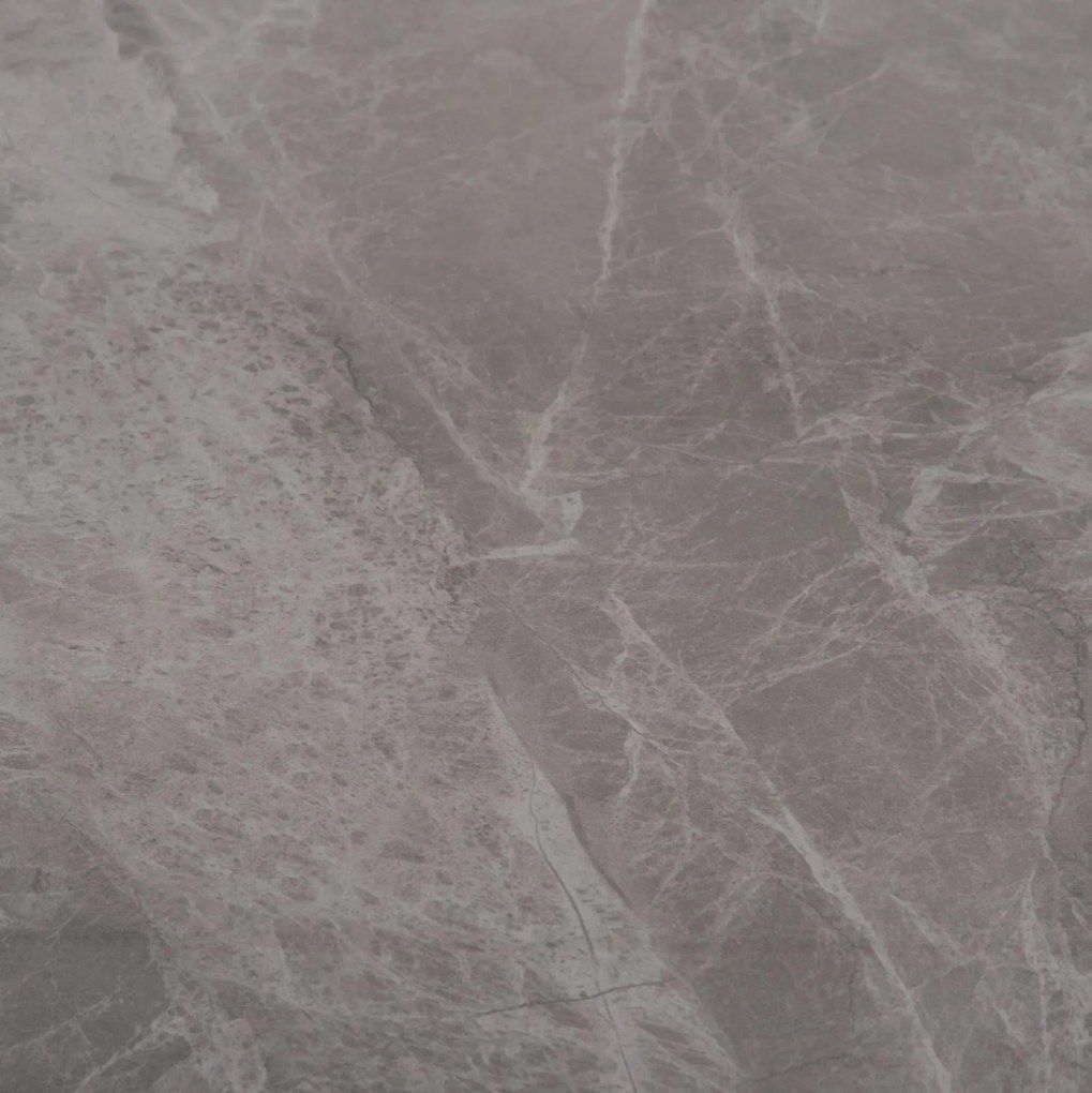 Τραπέζι RAVEN Κεραμικό TOP με Όψη Γκρί Μάρμαρο 140x80x74Υεκ. 140x80x74 εκ.