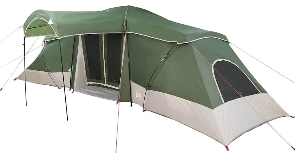 vidaXL Σκηνές με στέγη Πράσινο 721 x 335 x 212 εκ Πολυεστέρας