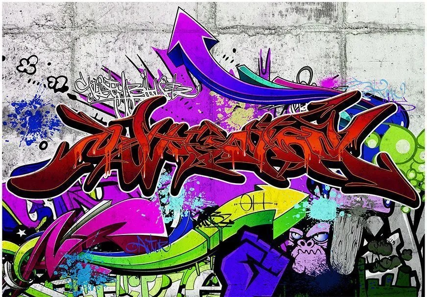 Αυτοκόλλητη φωτοταπετσαρία - Urban Style - 441x315