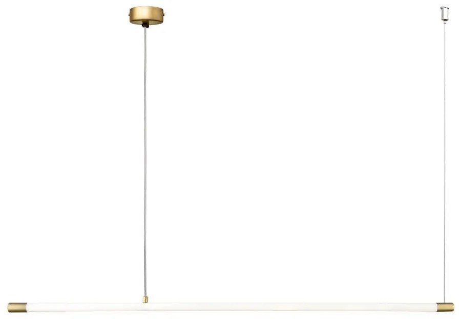 Φωτιστικό Οροφής - Ράγα 01383-04 100cm 10W LED 3000K 800Lm Gold Luma