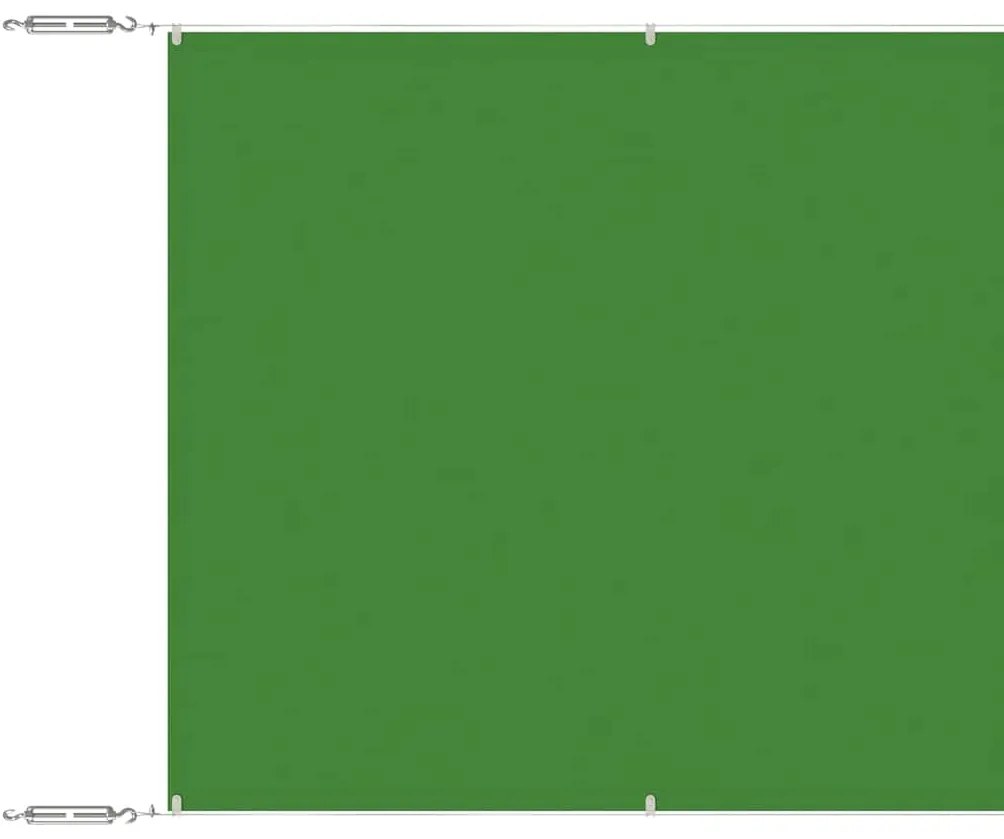 vidaXL Τέντα Κάθετη Ανοιχτό Πράσινο 100 x 1200 εκ. από Ύφασμα Oxford