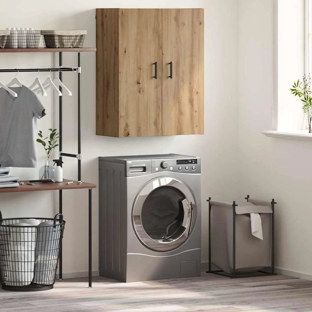 Επιτοίχιο ντουλάπι artisan δρυς 69.5 x 34 x 90 εκ.