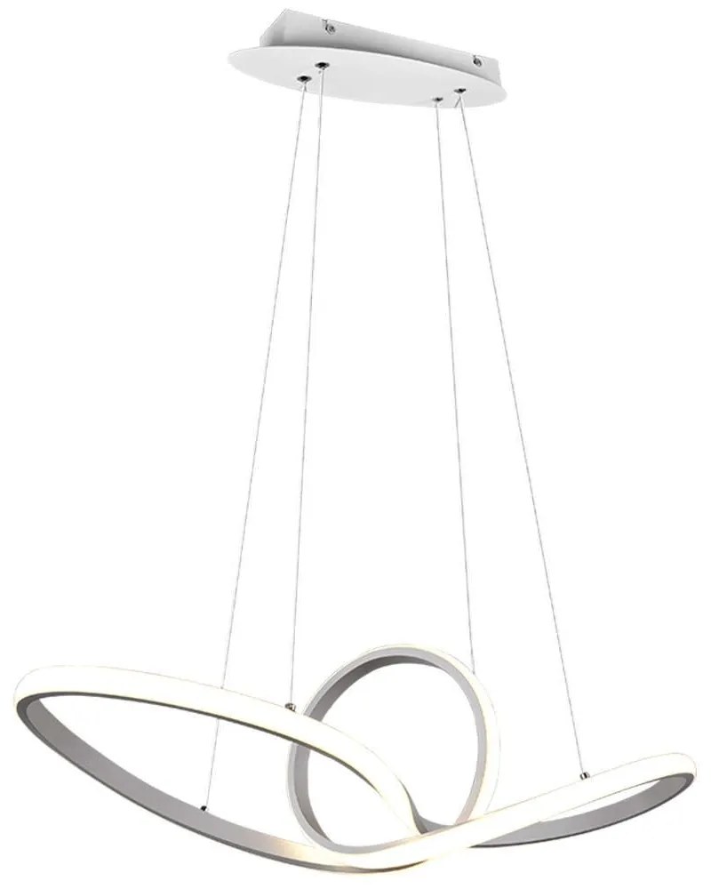 Φωτιστικό Οροφής Sansa R32751131 1xLed 28W 80x150cm White Mat RL Lighting Metal