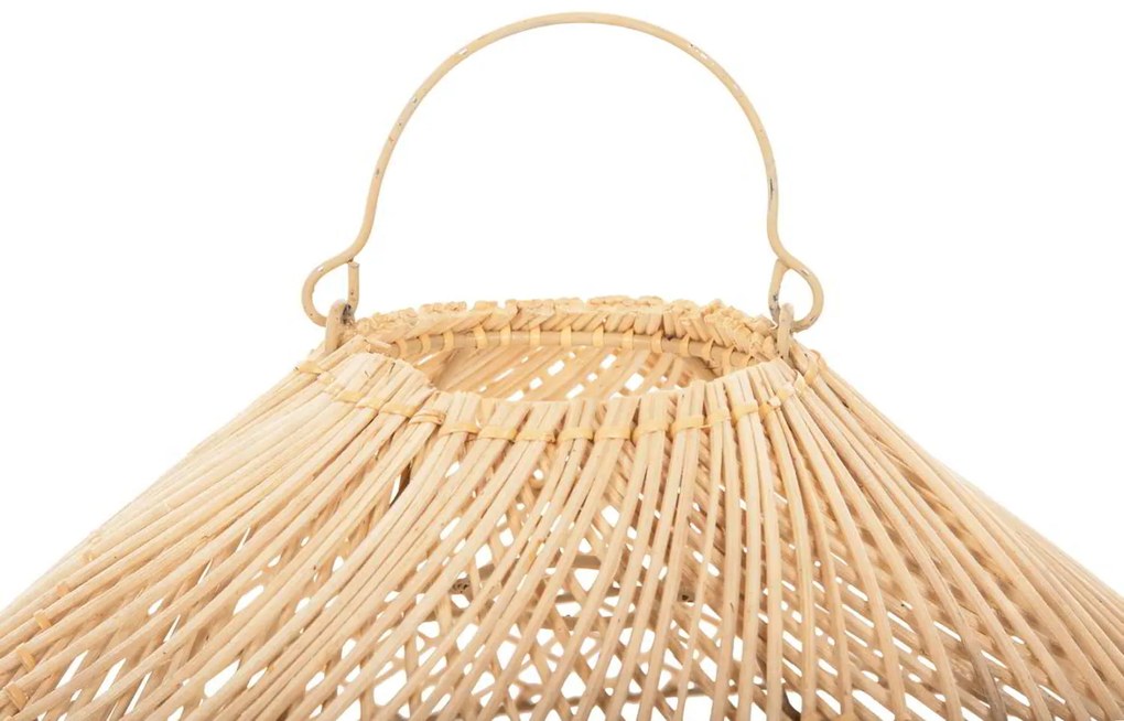 ΦΩΤΙΣΤΙΚΟ ΟΡΟΦΗΣ ΚΡΕΜΑΣΤΟ HM7878.02 RATTAN ΣΕ ΦΥΣΙΚΟ ΧΡΩΜΑ Φ58,5x31Yεκ