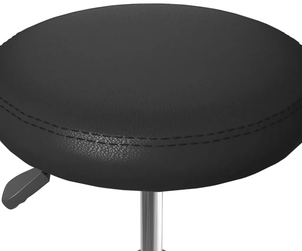 vidaXL Καρέκλες Τραπεζαρίας 6 τεμ. Μαύρες από Συνθετικό Δέρμα