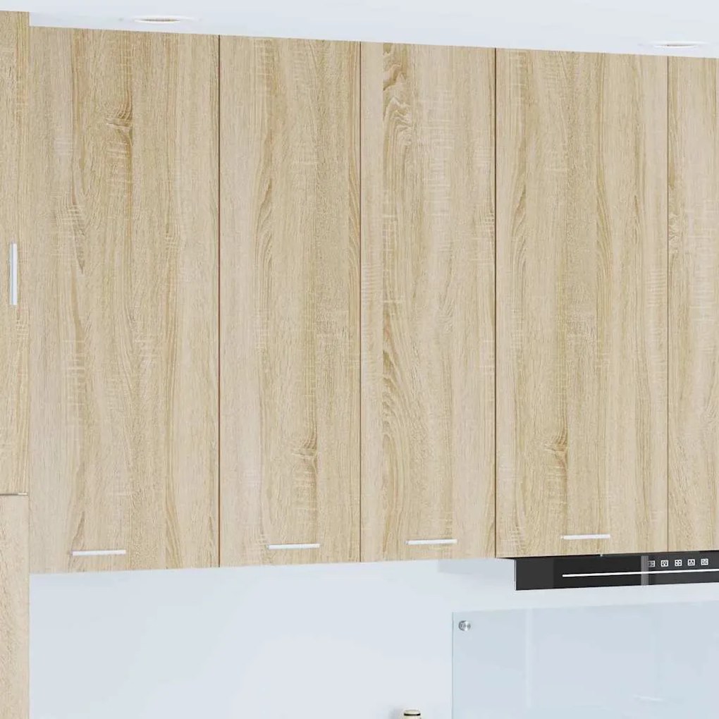 vidaXL Κρεμαστό ντουλάπι με αποθήκευση Δρύς Sonoma 60 x 31 x 100 εκ.