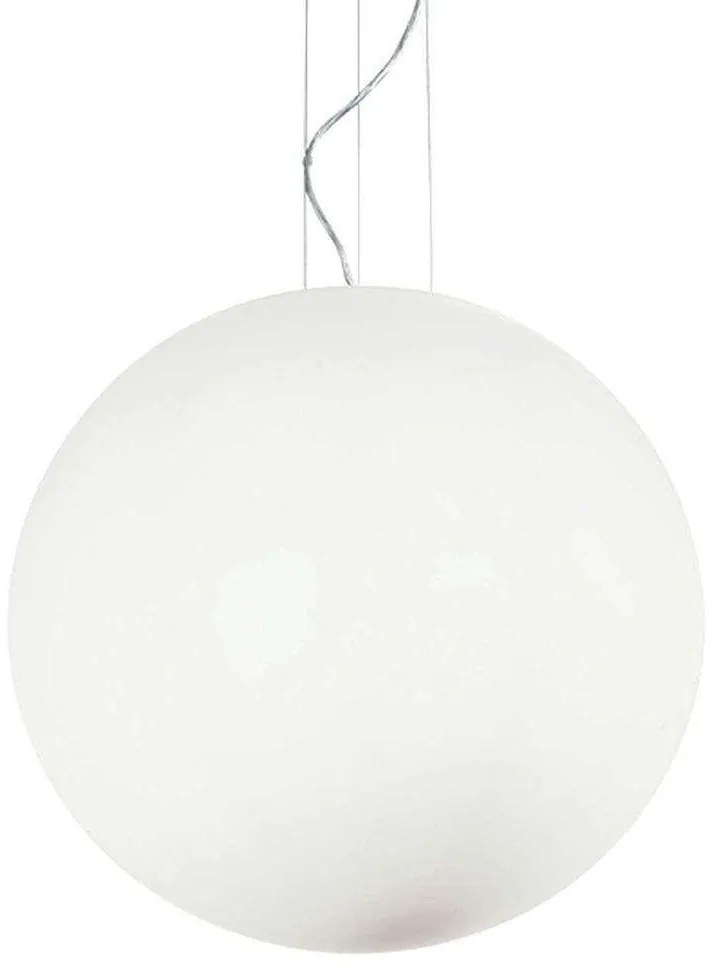 Φωτιστικό Οροφής Mapa 032122 50x56/265cm 1xE27 60W White Ideal Lux