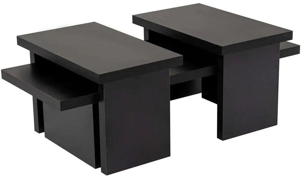 Τραπέζι Σαλονιού Sanctuary 241NRD1221 110x45x41,5cm Black