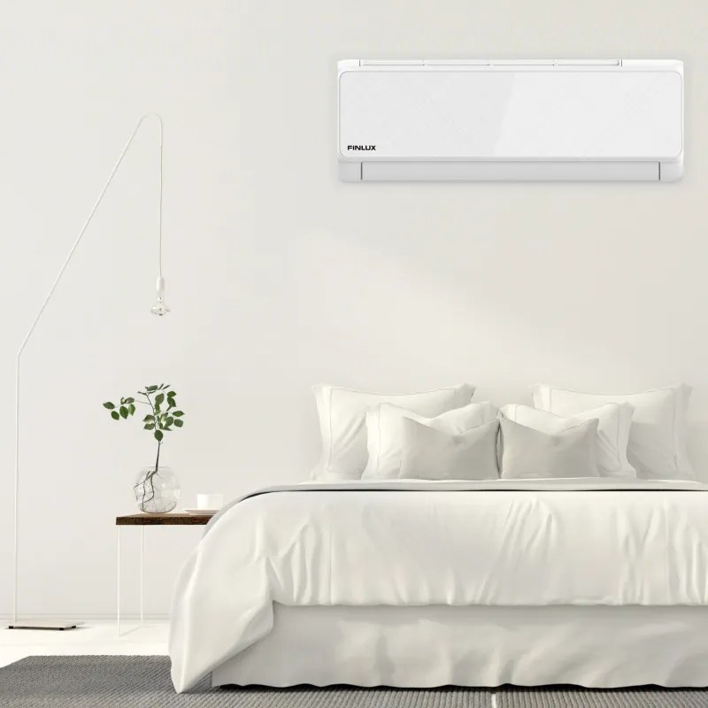 Κλιματιστικό Inverter Finlux 18QUA58LIS, 18000 BTU, A+++, 40 m2, Wi-Fi, φίλτρο πλάσματος, 4D φυσήματα, λειτουργία στους -25C, Λευκό