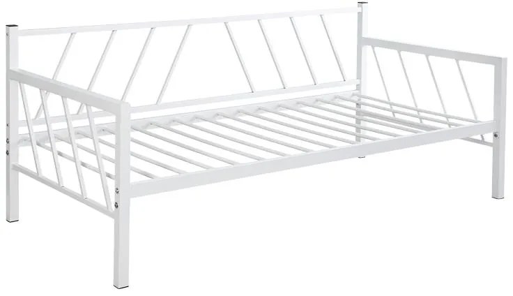 Καναπές - Κρεβάτι Remmie Μέταλλο Λευκό 198x94x86 εκ. 198x94x86 εκ.