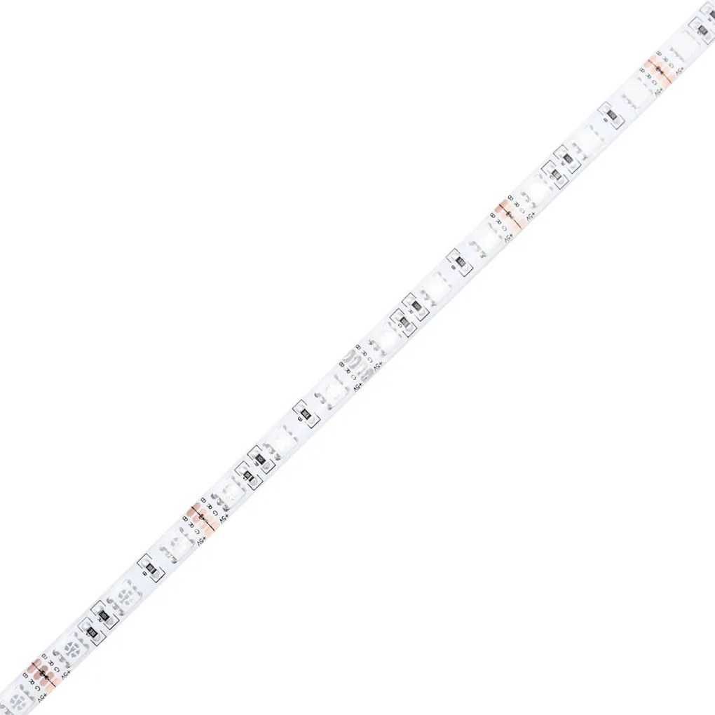 Κομοδίνο με φώτα LED Παλιό ξύλο 40x39x48,5 cm - Καφέ