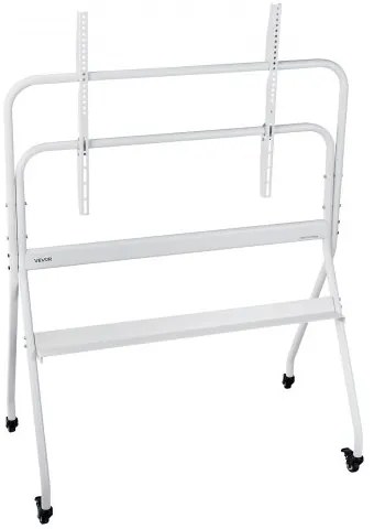 VEVOR Rolling TV Stand Mobile TV Cart Holds Up to 198 lbs for 35-100 In Screens