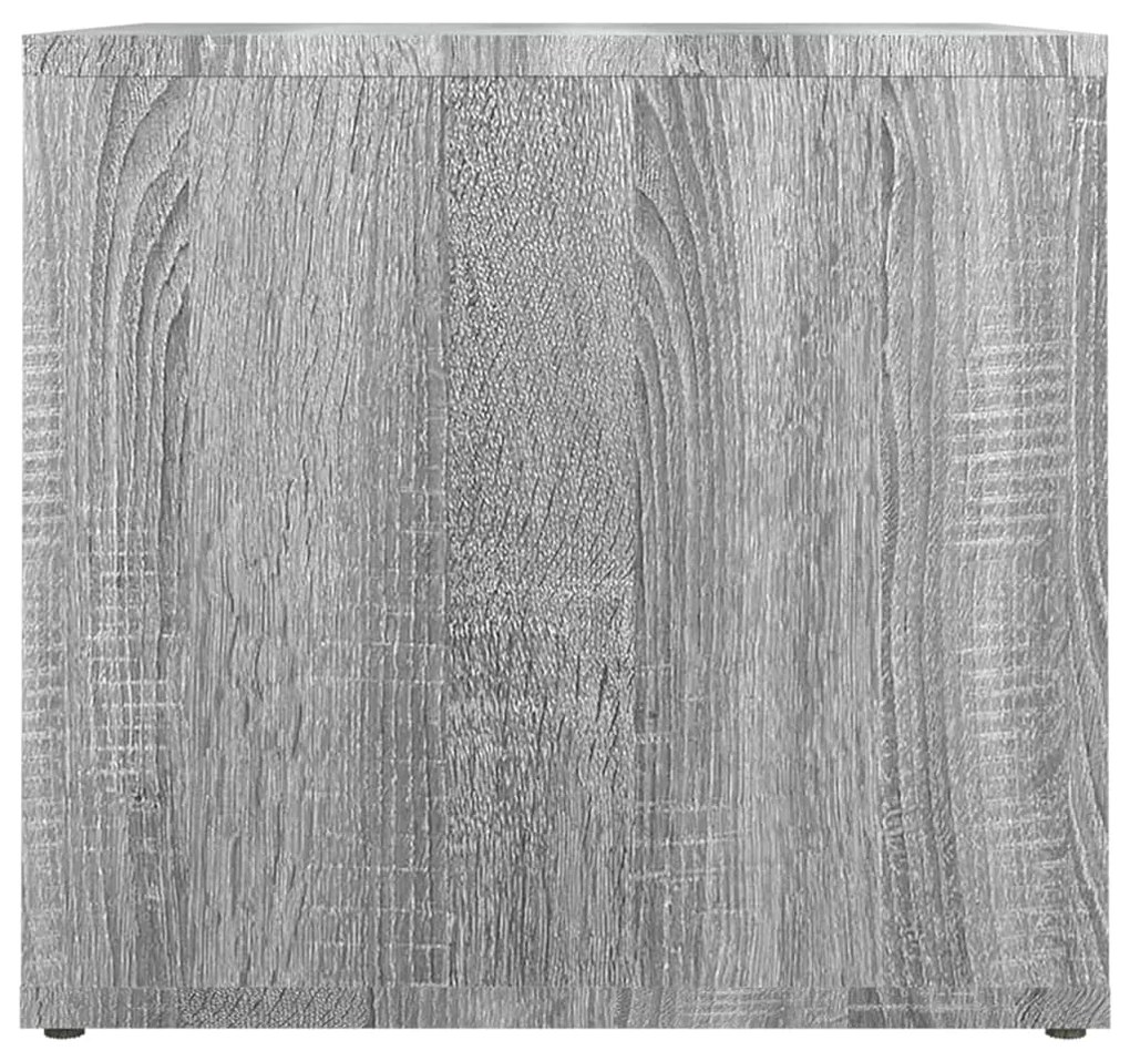 vidaXL Κομοδίνο Γκρι Sonoma 41 x 40 x 36 εκ. από Επεξεργασμένο Ξύλο