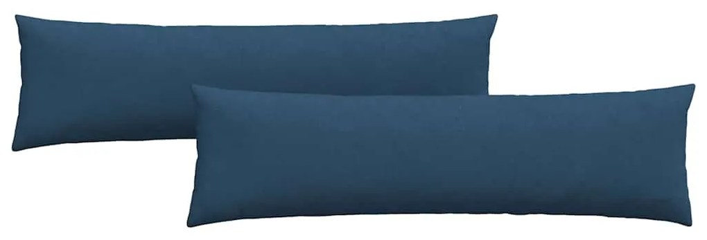 vidaXL Μαξιλάρι Καναπέ 2 pcs Μπλε 145 x 40 εκ. ύφασμα