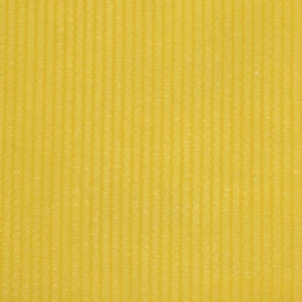 Διαχωριστικό Βεράντας Κίτρινο 75 x 400 εκ. από HDPE - Κίτρινο