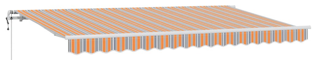vidaXL Σκηνίτσα Αναδιπλούμενη Πολύχρωμο 400 x 200 cm